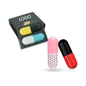 Custom Logo Shoe Deodorizer Pills Odor Eliminator Freshener Desiccant Capsule Ball for Sneakers Personalized Shoe Deodorant