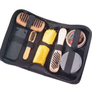 Custom Logo Supplier Travel Leather Wax Portable Premium Shine Polish Cleaning Kit Shoe Care Kits