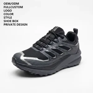 Custom Logo Unisex Men Women Breathable Mesh Trail Running Shoes Factory Price OEM ODM Athletics Sneakers