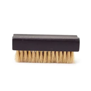 Custom Logo Wooden Cleaning Nail and Shoe Brush with Plastic Hair