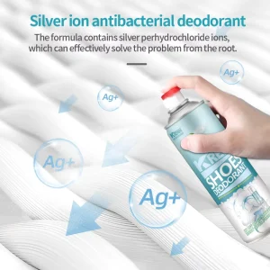 Custom Odor Eliminator Fragrance Smell Spray Shoes Deodorizer Shoe Freshener Spray for Shoes and Socks Shoe Deodorizer
