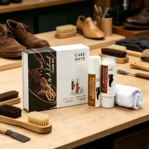 Custom Packaging Suede Shoe Care Kit Nubuck Foam Cleaner Renovator Set