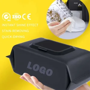 Custom Quick Cleaning Portable Shoe Cleaning Wipes Private Label Sneaker Wet Shoe