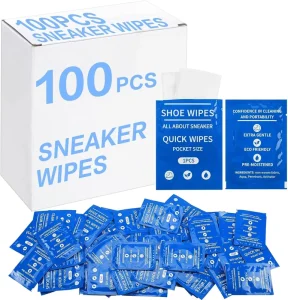Custom Quick Magic Ultimate Non Woven Shoe Cleaning Wipes for Sneakers and Leather Shoes 7x10cm