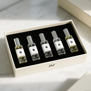 Custom Recyclable Rigid Kraft Paper Gift Box for Perfume Nail Polish Oil Matte Lamination Magnetic Closure Two-Piece Secure
