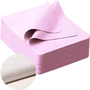 Custom Reusable Soft 15x18cm Microfiber Suede Cloth for Screen & Glass Cleaning Individually Wrapped 50000 Wipes 20g Non-Scented