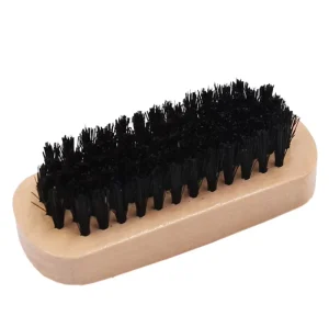 Custom Shoe Clean Brush With Beech Wood Handle for Cleaning