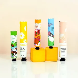 Custom Size Cosmetic Aluminum Squeeze Tubes Empty Hand Cream Aluminum plastic Cosmetic Tube