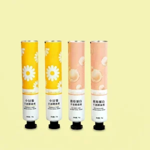 Custom Size Empty 12.7-35mm Diameter Hand Cream Tubes Cosmetic Squeeze Type Screw Cap UV Printed