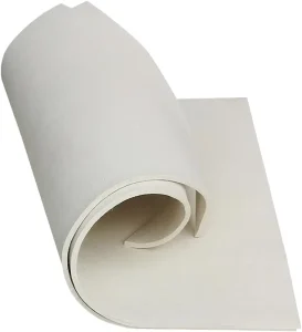 Custom Size and Thickness White Natural 100% Industrial White Wool Felt Rolls
