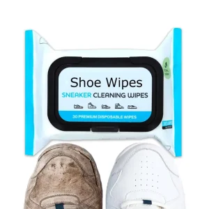 Custom Sneaker Cleaner Wipes Quick Wipes for Home or Travel Removes Dirt Grime & Stains Cleaning Wipes 30 Count
