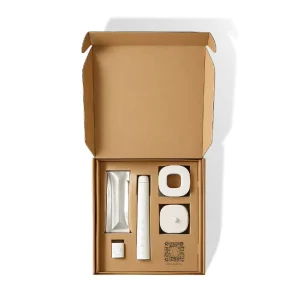 Custom Sustainable Corrugated Mailing Box Electric Toothbrush Packaging Case With Protective Inner Insert for Logistics Shipping