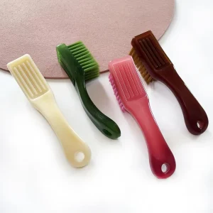 Custom logo Removing Cleaning Brush Multicolor Soft Bristle Long Handle Washing Scrub Brush