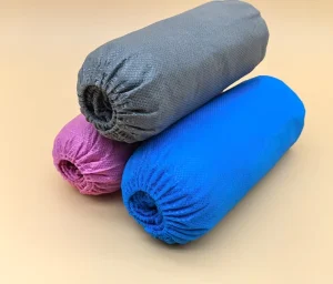 Customizable Color Anti Slip Printed Shoe Covers In Red Blue White Green With Adjustable Print Contrast For Visibility