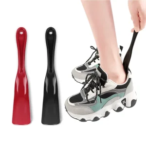 Customizable Logo Plastic Shoe Horn Mini Wooden Shoe Horn Lightweight PP Shoe Horn