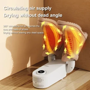 Customize Winter Household Shoe Dryer Foldable Electric Smart Shoes Warmer Heater Electronic UV Boot Dryer Machine