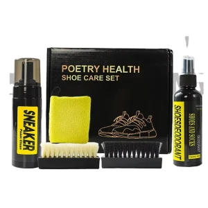 Customized 5 in 1 Shoe Cleaner Essentials Kit for Shoe Cleaning Sneaker Foam Cleaning