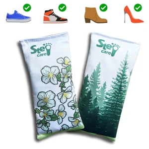 Customized Bamboo Charcoal Air Freshener Bag Perfume Photocatalyst Odor Absorb Deodorizer for Shoes Flower or Forest Design