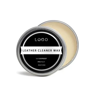 Customized Beeswax Leather Care Cream Natural Leather Conditioner Wax for Leather Jackets Bags and Work Boots