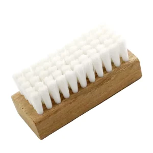 Customized Brush Great Cleaning Shoe PP+Beech Wooden Handle for Sport Shoes Soft Hair Shoe Brush