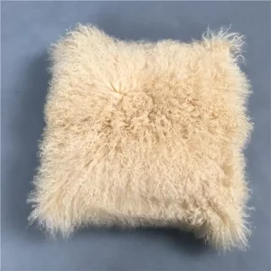 Customized Color Sheep Blanket Long Wool