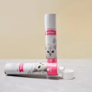 Customized Eco friendly Cosmetic Hair Color Paste Cream Aluminum plastic Collapsible UV Printing Screw Cap Tube Packaging