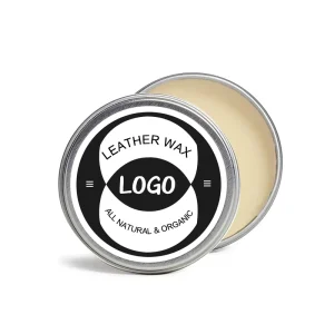 Customized Leather Balm Beeswax Shoe Polish Natural Leather Conditioner Waterproof Protector Paste for Leather Bags and Boots