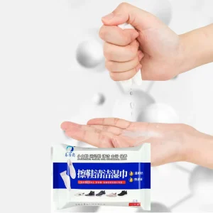 Customized Logo Cleaning Use Shoe Cleaning Wet Wipes Quick Cleaning Shoe Wet Sneaker Wipes