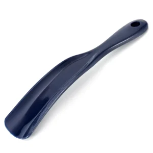 Customized Logo Eco Friendly Durable Plastic Shoe Horn 7.1 Inch 18 CM for Women Boots Shoes Hotel Amenities