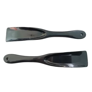 Customized Logo Short Shoe Horn PP Plastic Colorful Strong Lifter Shoe Helper Spoon Shaped Shoehorn PH06AZ