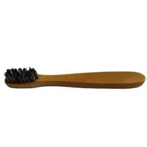 Customized Long Wooden Handle Horse Hair Shoe Brushes Sneaker Cleaning Polishing Shining Dust Removal Portable