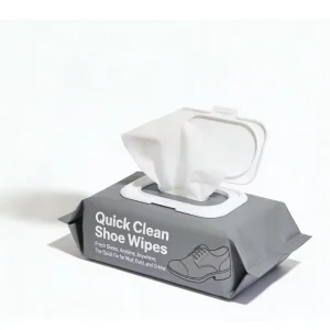 Customized Non Woven Sneaker Magic Shoe Cleaning Wipes Quick Clean Shine Customized Fragrance Logo Home Travel Custom Wet