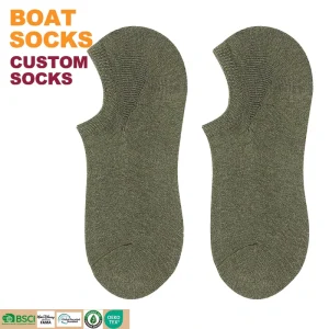Customized Women’s Anti bacterial Thin Breathable Cotton Boat Socks Summer Sweat absorbent No Show Solid Deodorant Knitted