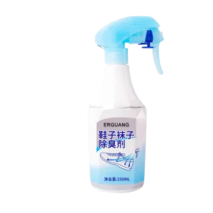 Customized logo MOQ Shoe Deodorant Spray Long-Lasting Freshness Odor Removal for Shoes & Socks Sneaker Care Portable