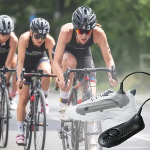 Cycling Use Black Mini Shoe Dryer Built in Fan Portable Quick Drying Footwear Dryer