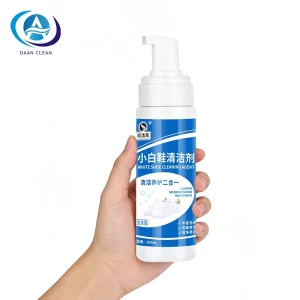 DAAN Private Label 200ml Foam Shoe Cleaner White Shoe Cleaning Sneaker Cleaner Remove Shoe Stains