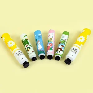 Daily Skincare Customized Aluminum Plastic Hand Cream Tube 12.7-35mm Screw Cap UV Printing Beauty Packaging