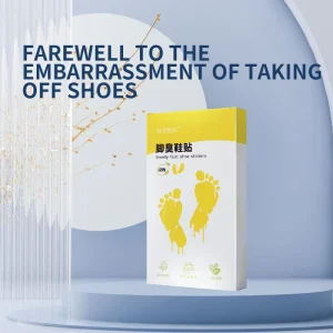 Daily Use Anti Odor Shoe Sticker Foot Smell Remover Antibacterial Deodorizing Breathable Sweat Absorbing Self Adhesive