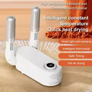 Deodorizing Germicidal Shoe Dryer Intelligent Timing Folding Shoe Warmer