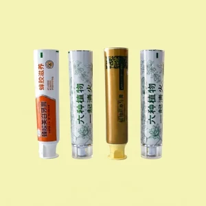 Digital UV Printing Food Grade Aluminum Plastic Slanted Tubes 12.7-35mm Screw Cap for Toothpaste Packaging