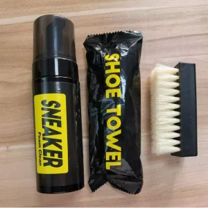 Direct Factory Custom Private Label Premium Portable Free Sample Foam Shoe Cleaning Kit Stain Remover Water based Non toxic
