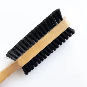 Direct Sales Wood Handle Double Sided Massage Hairbrush Nondisposable Feature Customizable Logo for Thick Coarse Hair
