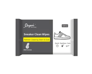 Disposable Cleaning Wet Wipes for White Shoes and Sneakers Custom Cleaning Quickly Wet Wipes