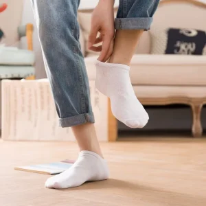 Disposable Cotton Socks for Men Women No Wash Deodorant Sweat Absorbent Summer Thin Crew Socks