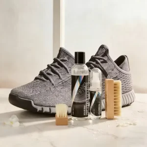 Disposable Eco Friendly Non Toxic Daily Sneaker Care Kit pH Neutral Liquid Cleaner Odor Deodorant Brushes for Footwear