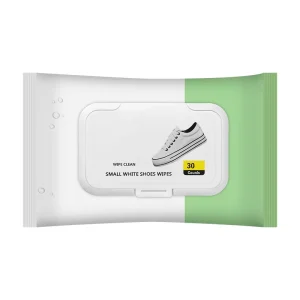Disposable Non-Woven Shoe Sneaker Cleaning Wet Wipes Unscented Custom Scent for Leather Shoes Travel Size