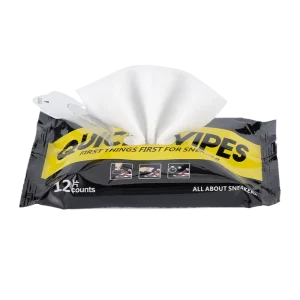 Disposable Portable 12 PCS Spunlace Cloth Instant Shine Sneaker Cleaner Quick Wipes