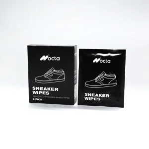 Disposable Portable Non woven Shoe Cleaner Wipes Sneaker Fast Acting Decontamination Shoe Wet Wipes