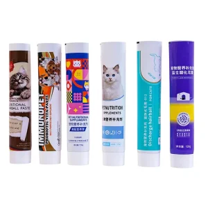 Disposable Refillable Aluminum Plastic ABL Laminated Eco friendly Cylinder Toothpaste Tube Empty Screw Cap Packaging
