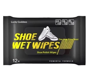 Disposable Shoe Cleaning Wipes Sneaker Cleaner Wipes No Wash Stain Remover for White Shoes & Sports Shoes